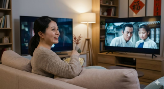 文清的爸爸与孩子互动场景